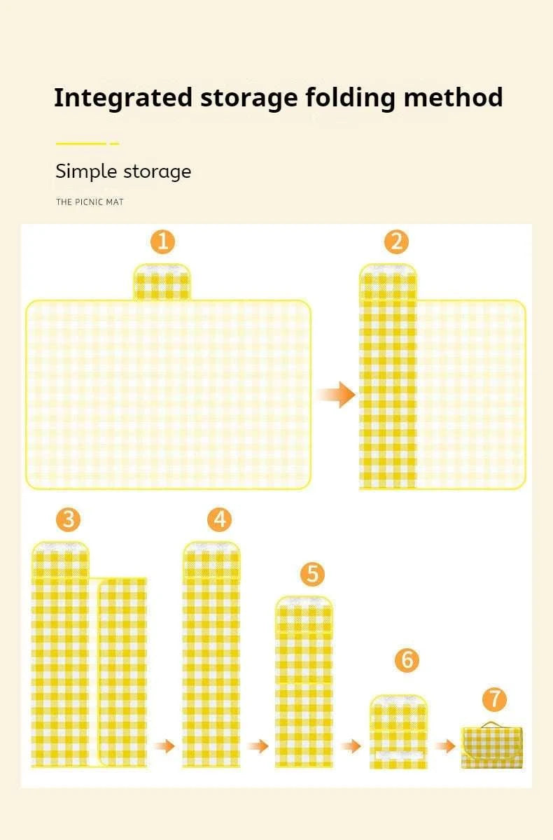 Waterproof Beach Mat Folding Mattress Portable Lightweight Picnic Mat ﻿Large Outdoor Camping Mat Writings On The Wall 