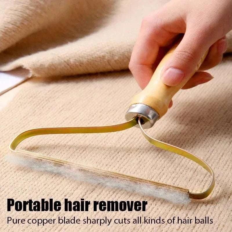 Pet Hair Remover Portable Manual Scraper Lint Cleaner Sticky Brush Cat Hair Removal Brush Hair Removal Tool Cat Accessories Writings On The Wall 