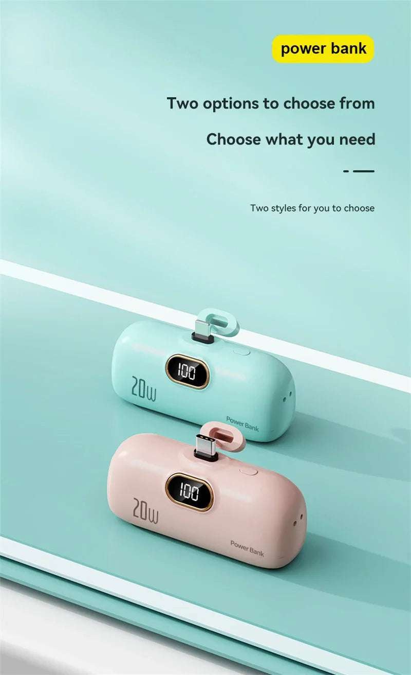 Xiaomi Mijia 30000mAh Mini Portable Power Bank Capsule Mobile Power Supply Emergency External Battery Fast Charger For iPhone 16 Writings On The Wall 