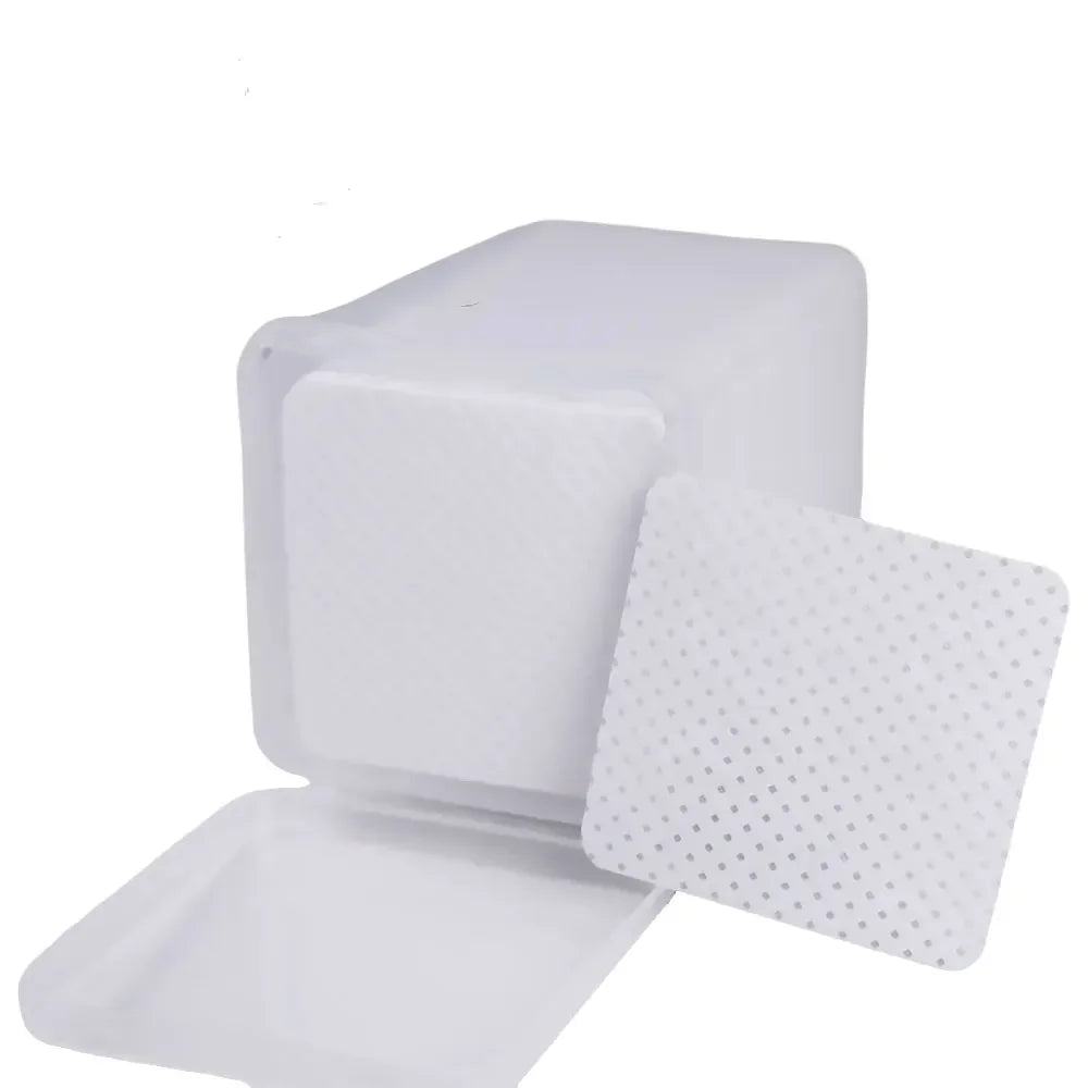 200PCS/Box Disposable Remover Cotton Pad Wipes Nail Polish Eyelashes Glue Cleaner Lint-Free Paper Pad Cleaning Manicure Supplies