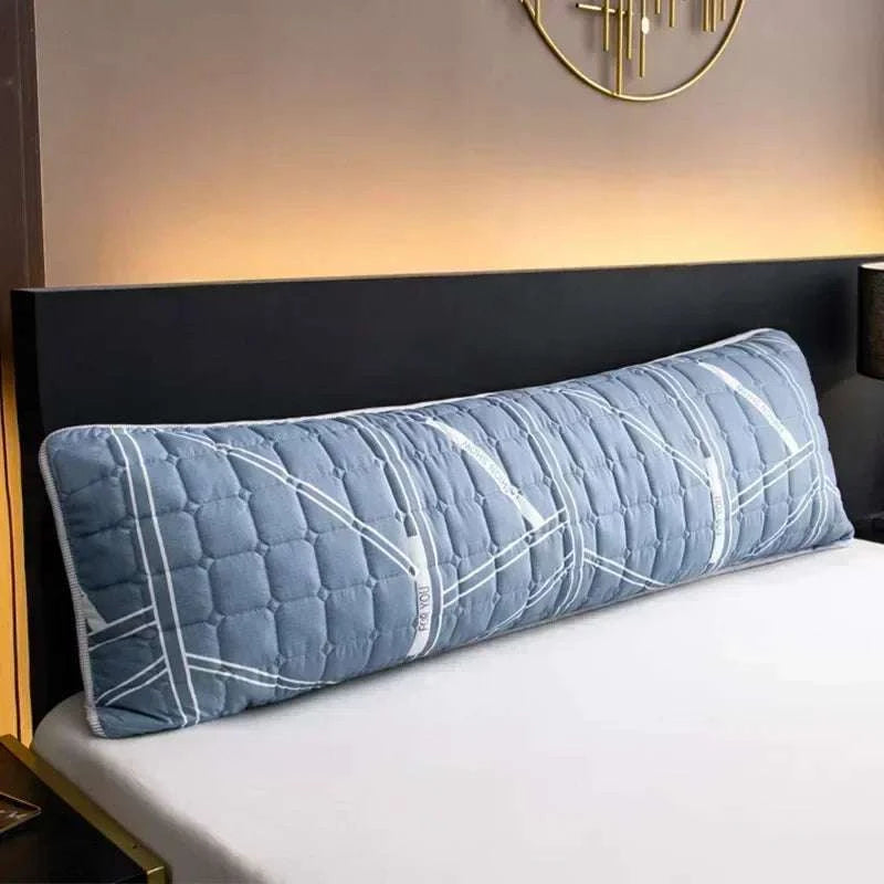 Solid Color Quilted Design Long Pillowcase Bedding Body Pillow Cover Pillow Case For Healthy Standard 48*120cm/48*150cm/48*180cm Writings On The Wall 