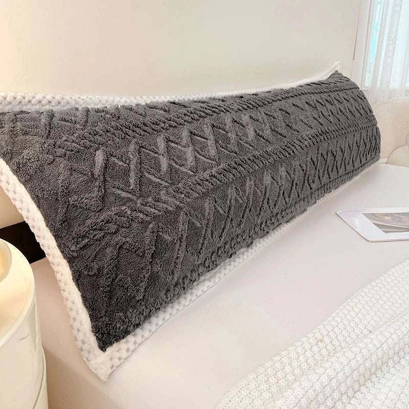 120/150/180cm Long Plush Pillowcase Soft Warm Velvet Bedding Body Pillow Cover Home Decor Large Couple Flannel Pillow Case Writings On The Wall 