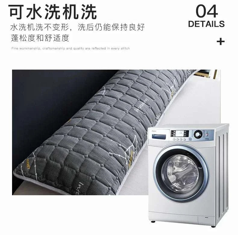 Solid Color Quilted Design Long Pillowcase Bedding Body Pillow Cover Pillow Case For Healthy Standard 48*120cm/48*150cm/48*180cm Writings On The Wall 