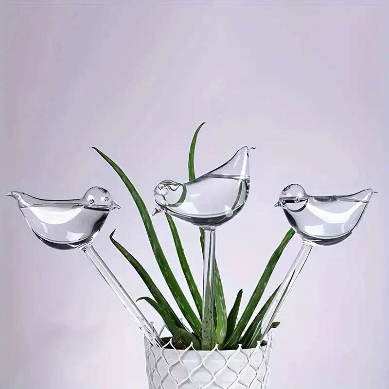 Imitation Glass Plastic Bird Automatic Water Dispenser Lazy Water Dispenser Travel Dripping Machine Lazy Water Dispenser Circula Writings On The Wall 