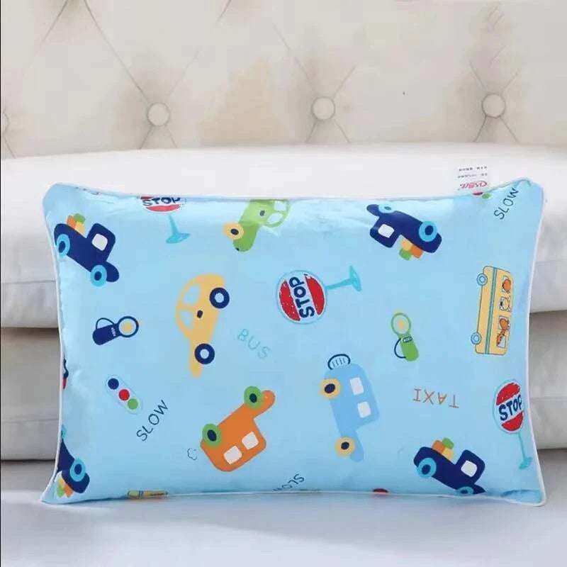 Four Season Universal Child Pillow Cartoon Style Cotton Baby Comfortable Pillowcase Kindergarten Student High Quality Pillowcase Writings On The Wall 