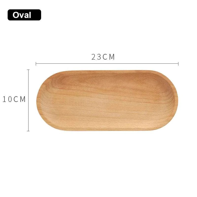 Walnut Wooden Tray Ins Wind Small Wooden Plate Japanese Rectangular Dinner Plate Cake Bread Coffee Tea Solid Wood Plate Tray Writings On The Wall 