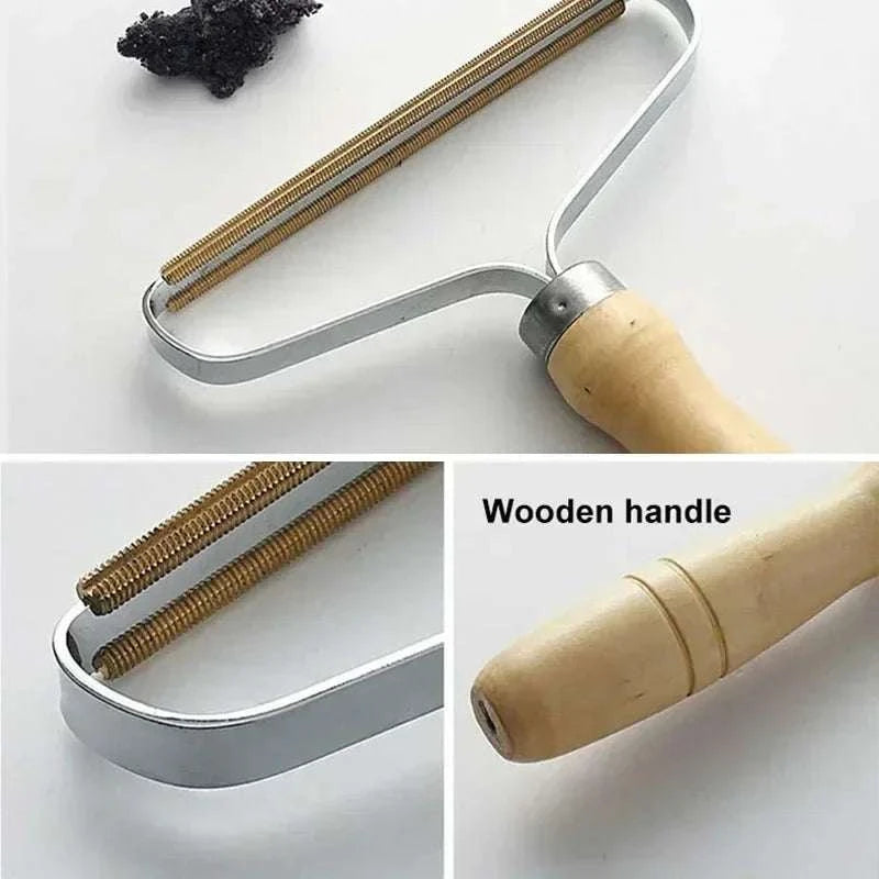 Pet Hair Remover Portable Manual Scraper Lint Cleaner Sticky Brush Cat Hair Removal Brush Hair Removal Tool Cat Accessories Writings On The Wall 