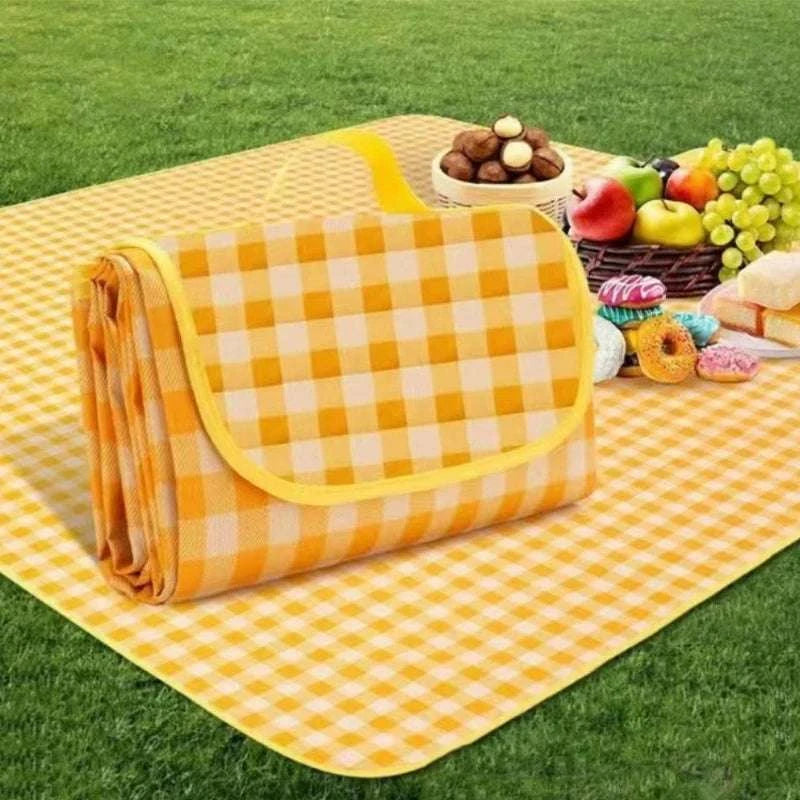 Waterproof Beach Mat Folding Mattress Portable Lightweight Picnic Mat ﻿Large Outdoor Camping Mat Writings On The Wall 
