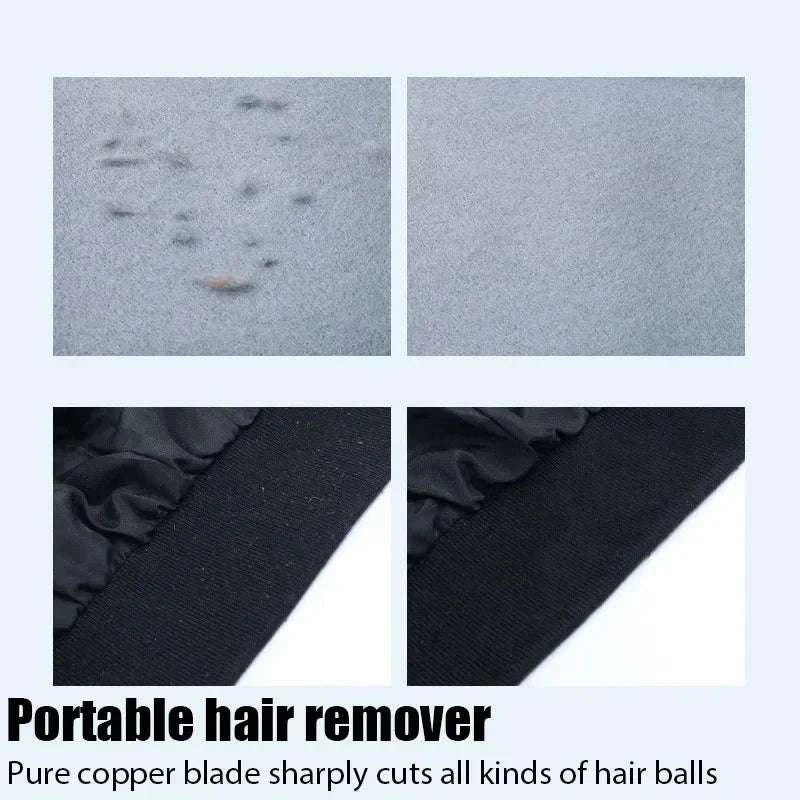 Pet Hair Remover Portable Manual Scraper Lint Cleaner Sticky Brush Cat Hair Removal Brush Hair Removal Tool Cat Accessories Writings On The Wall 