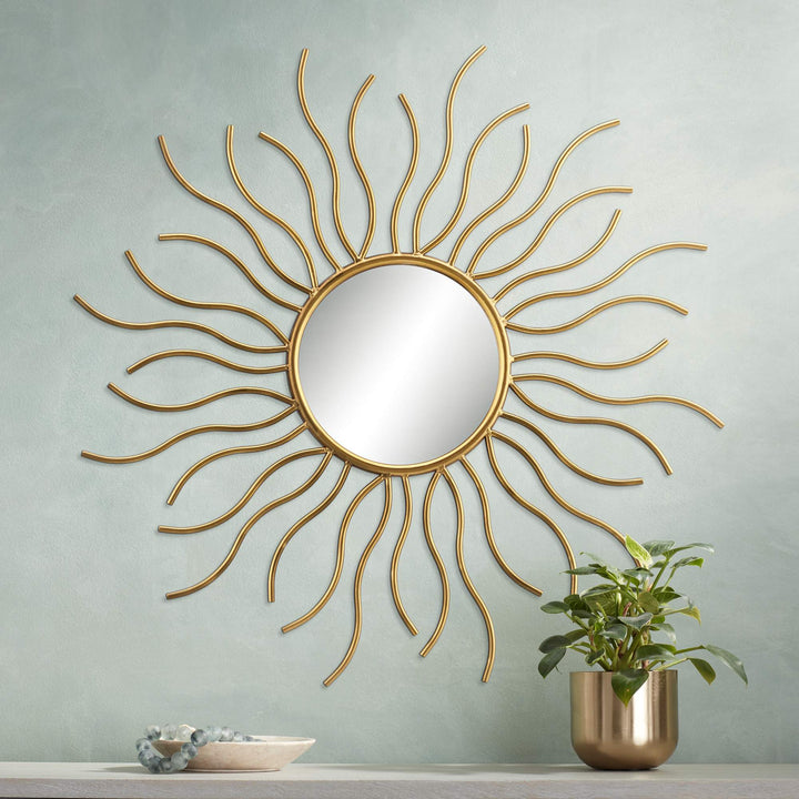 Shining Sun Wall Mirror Writings On The Wall Wall Mirror