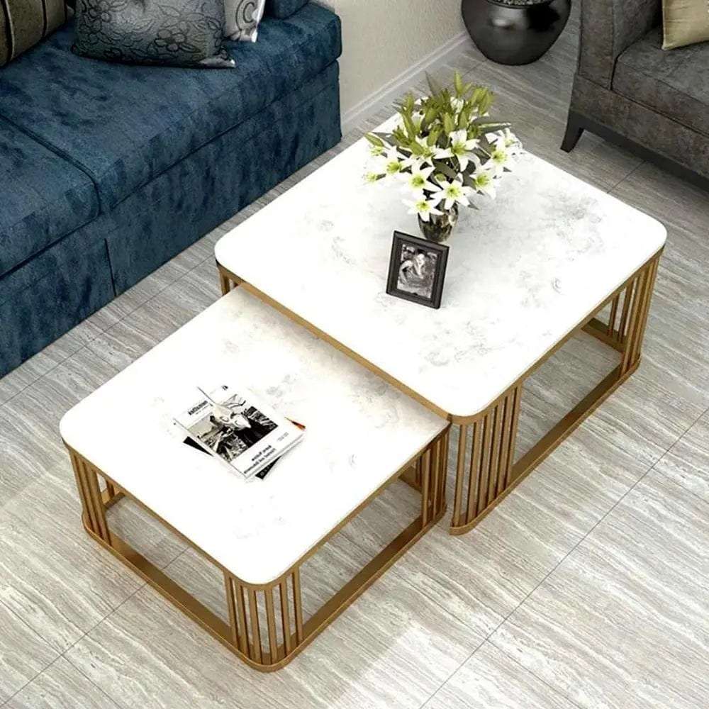 Square Nesting Coffee Table - Set of 2 Writings On The Wall Coffee Tables