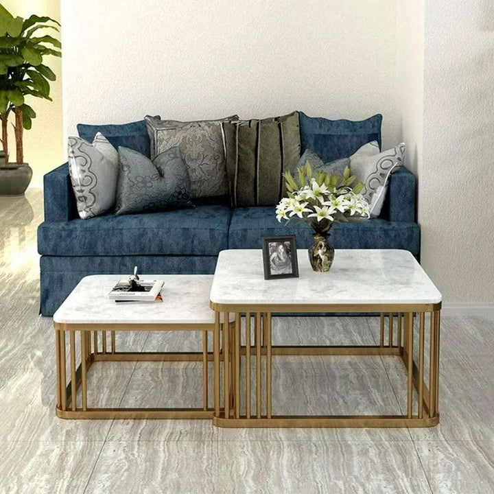 Square Nesting Coffee Table - Set of 2 Writings On The Wall Coffee Tables