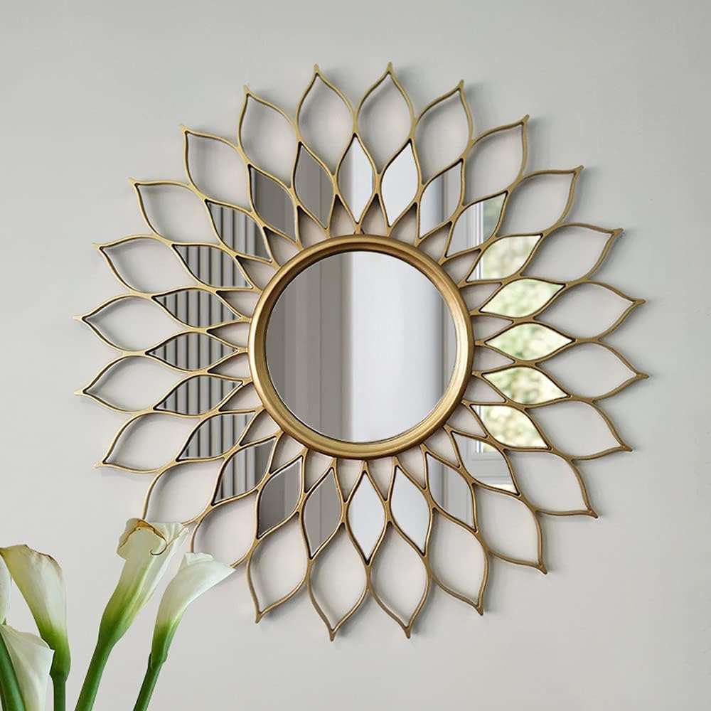 Sunflower Wall Mirror Writings On The Wall Wall Mirror