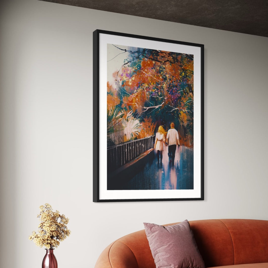 A Walk In The Park - Art Print