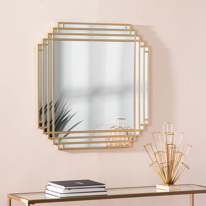 Designer Geometric Wall Mirror