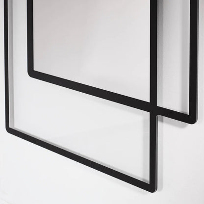 Geometric Full Length Wall Mirror