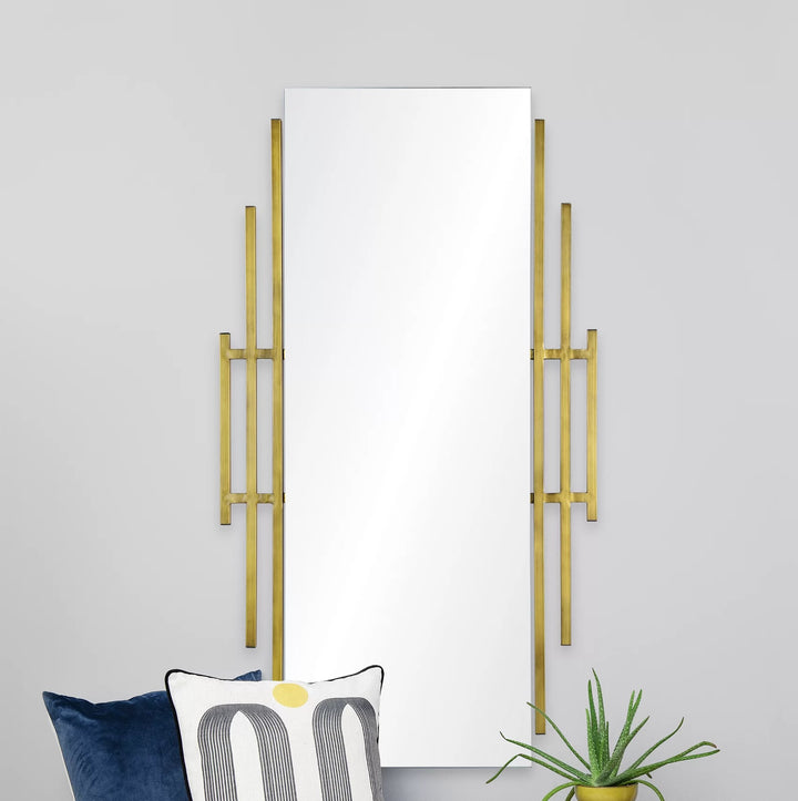 Designer Full Length Wall Mirror with Side Frame