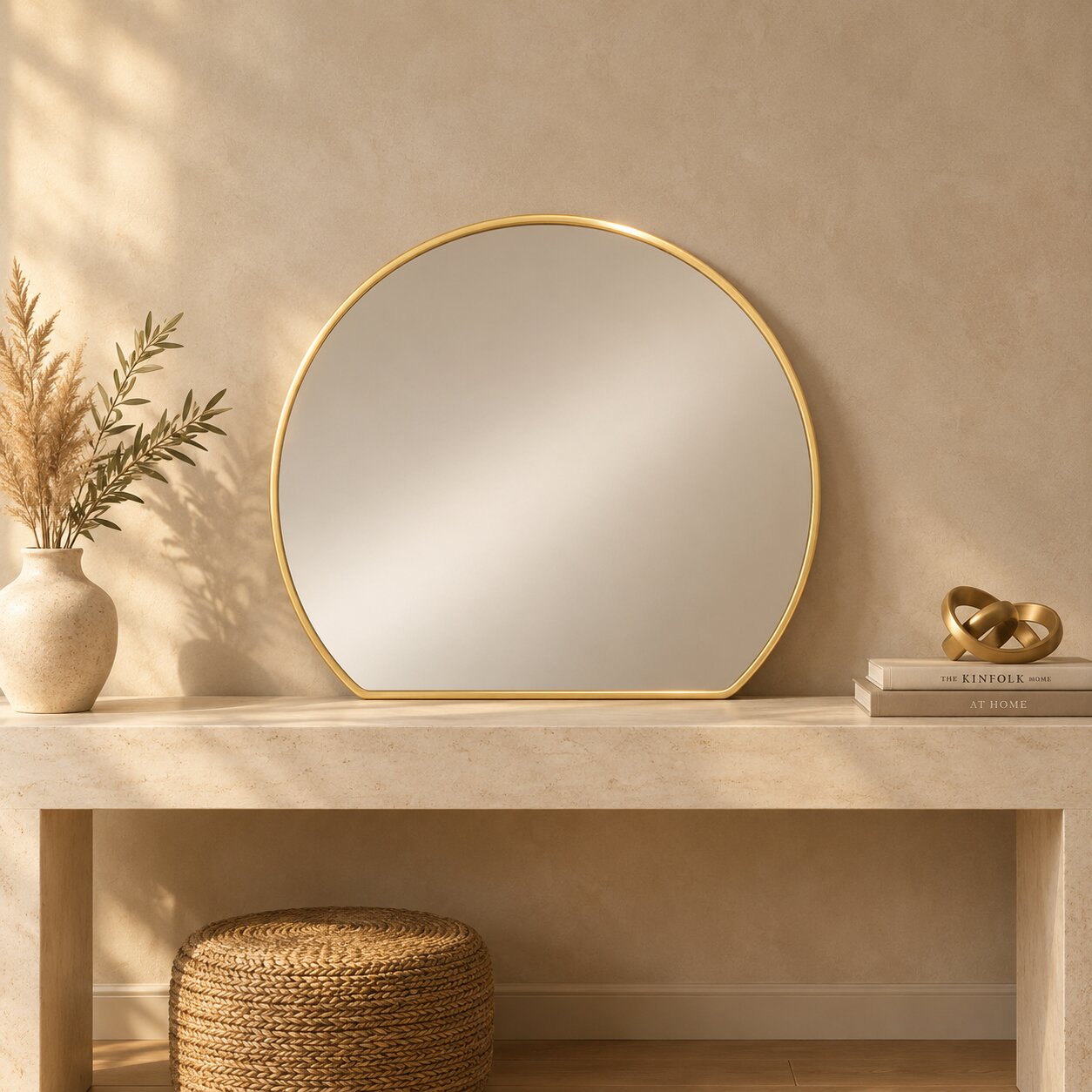 Designer Arc Wall Mirror