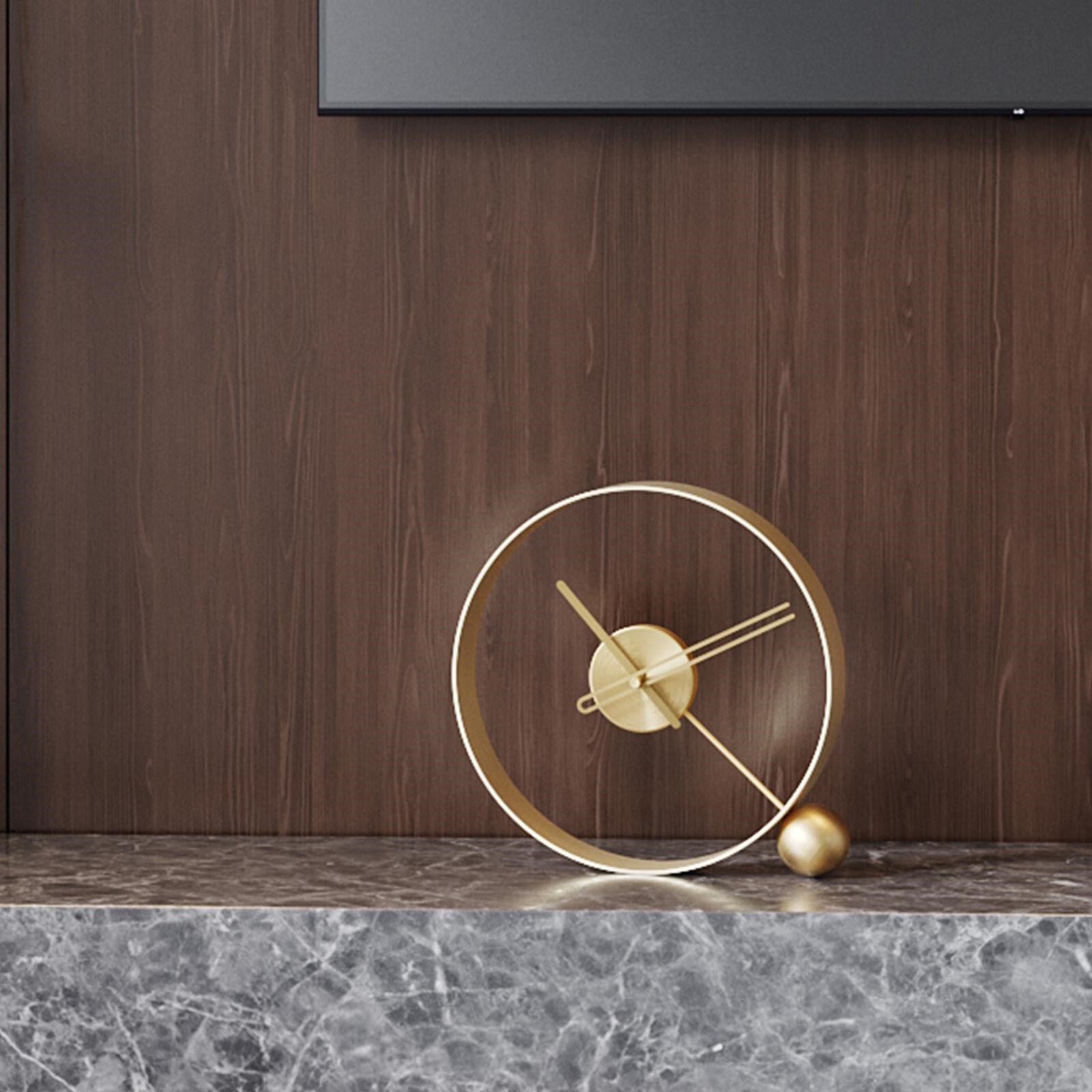 Designer Table Clock by Writings On The Wall | Metal Wall Clock