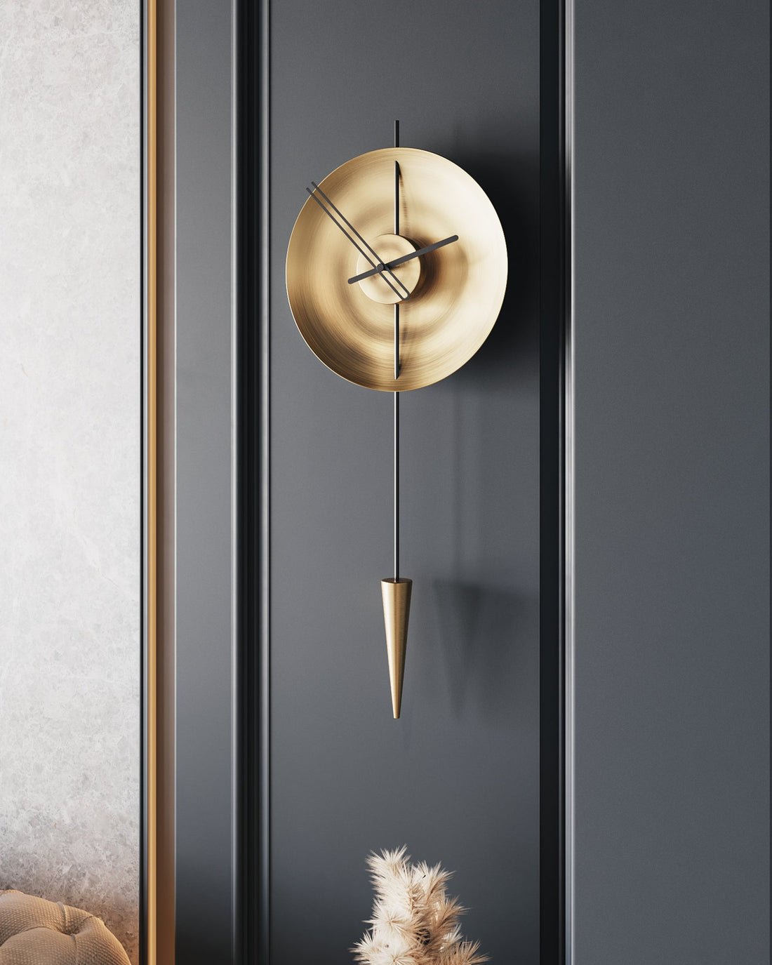Wall Dial Luxury Designer Dial Wall Clock Writings On The Wall Metal Wall Clock