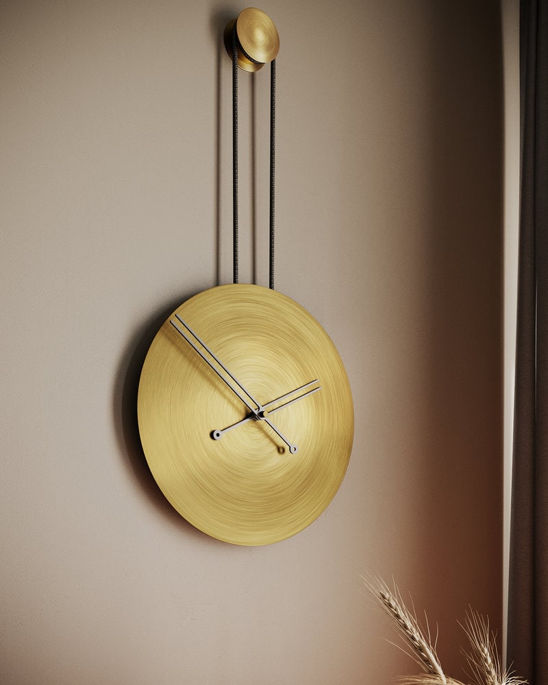 Luxury Hanging Dial Wall Clock