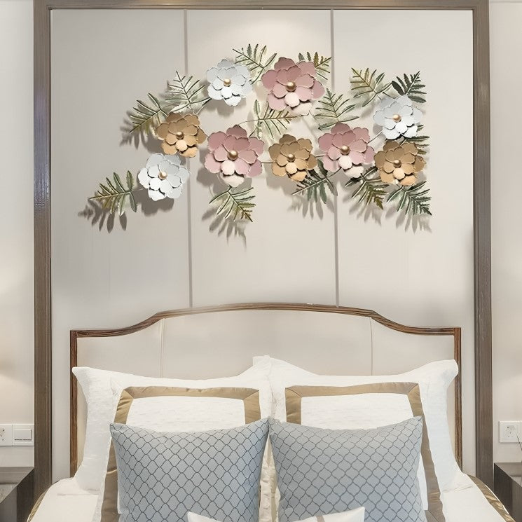 Elegant Floral Leafy Wall Art