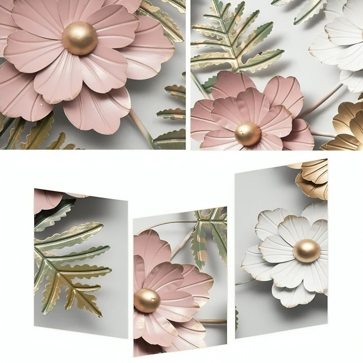 Elegant Floral Leafy Wall Art