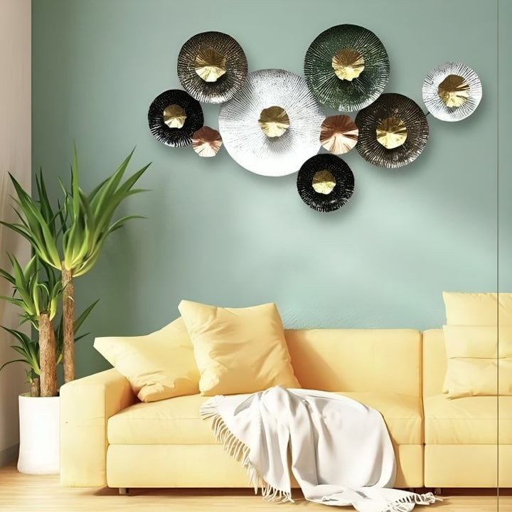 Multicolor Circular Wall Art