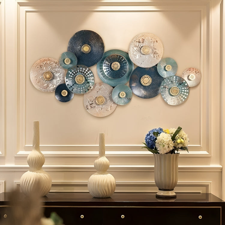 Multicolor Designer Plate Wall Art