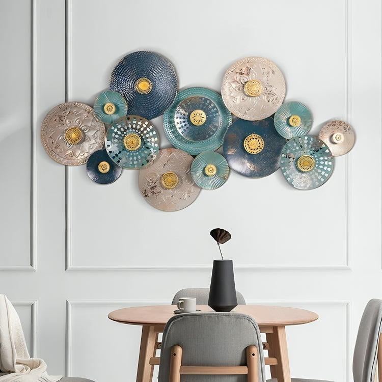 Multicolor Designer Plate Wall Art