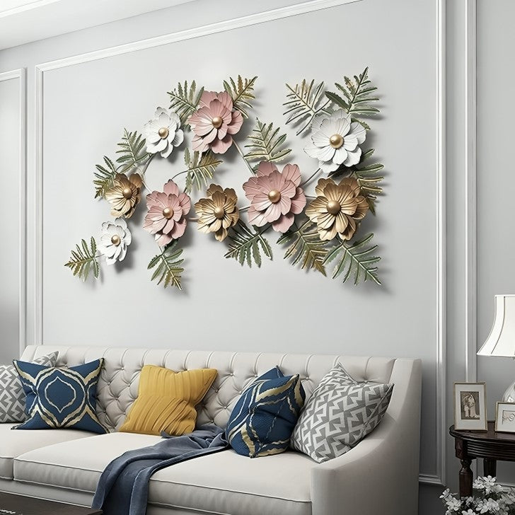 Elegant Floral Leafy Wall Art