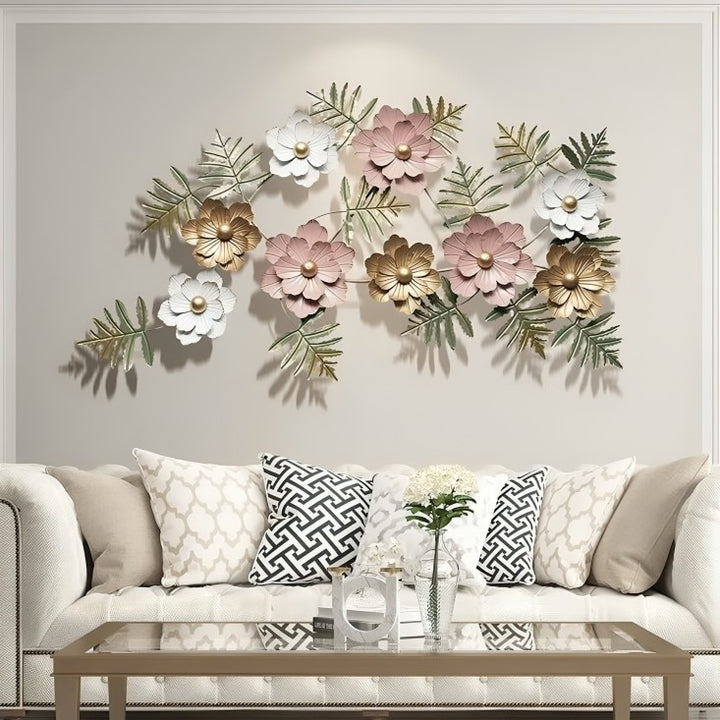 Elegant Floral Leafy Wall Art