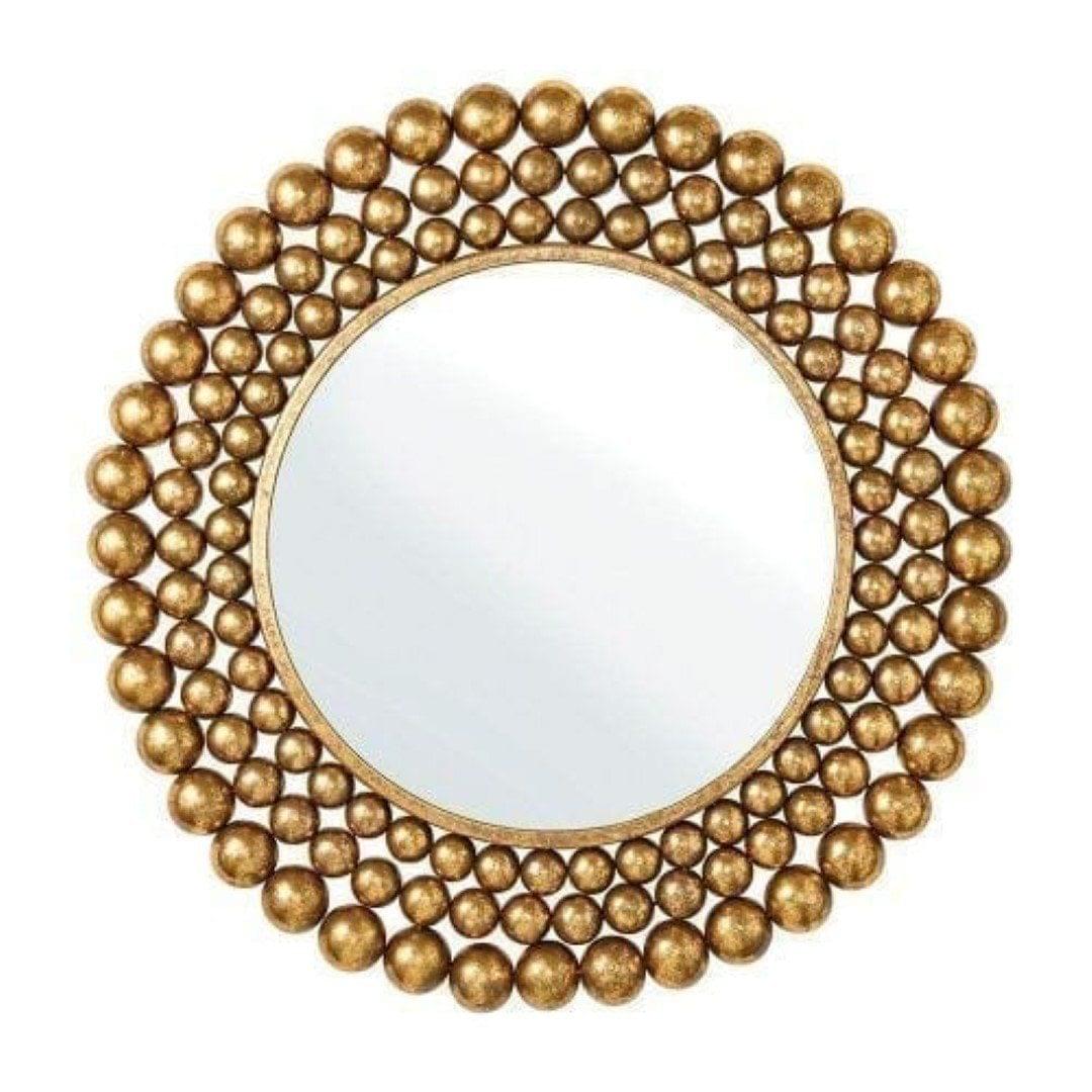 Beaded Wall Mirror Writings On The Wall Wall Mirror