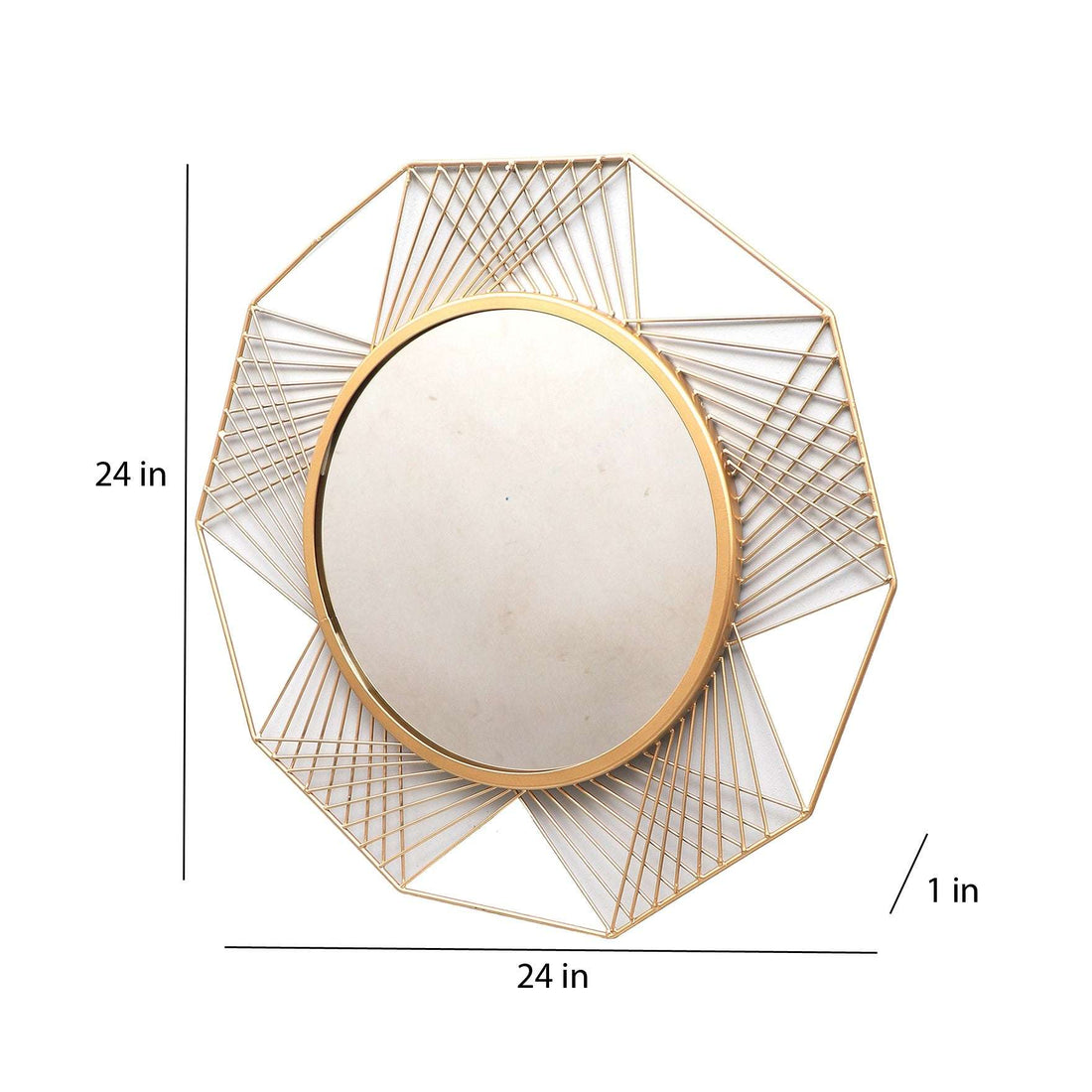 Mesh Design Wall Mirror Writings On The Wall Wall Mirror