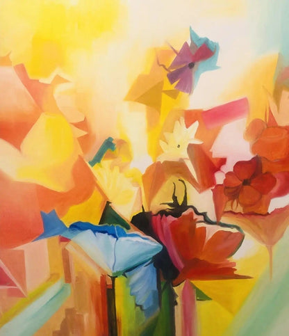 Nature - Oil Painting on Canvas Oil Painting Writings On The Wall