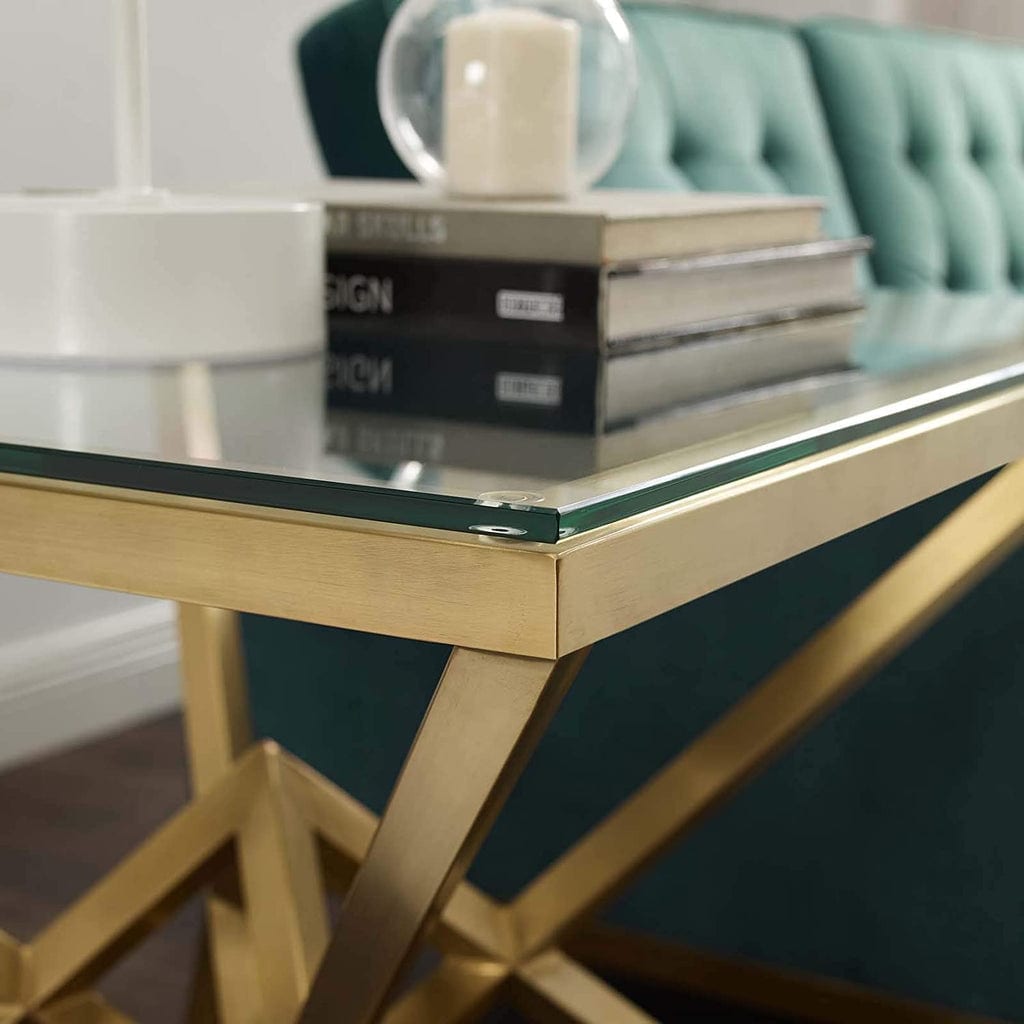 Pyramid End Table With Glass Top bestseller Writings On The Wall