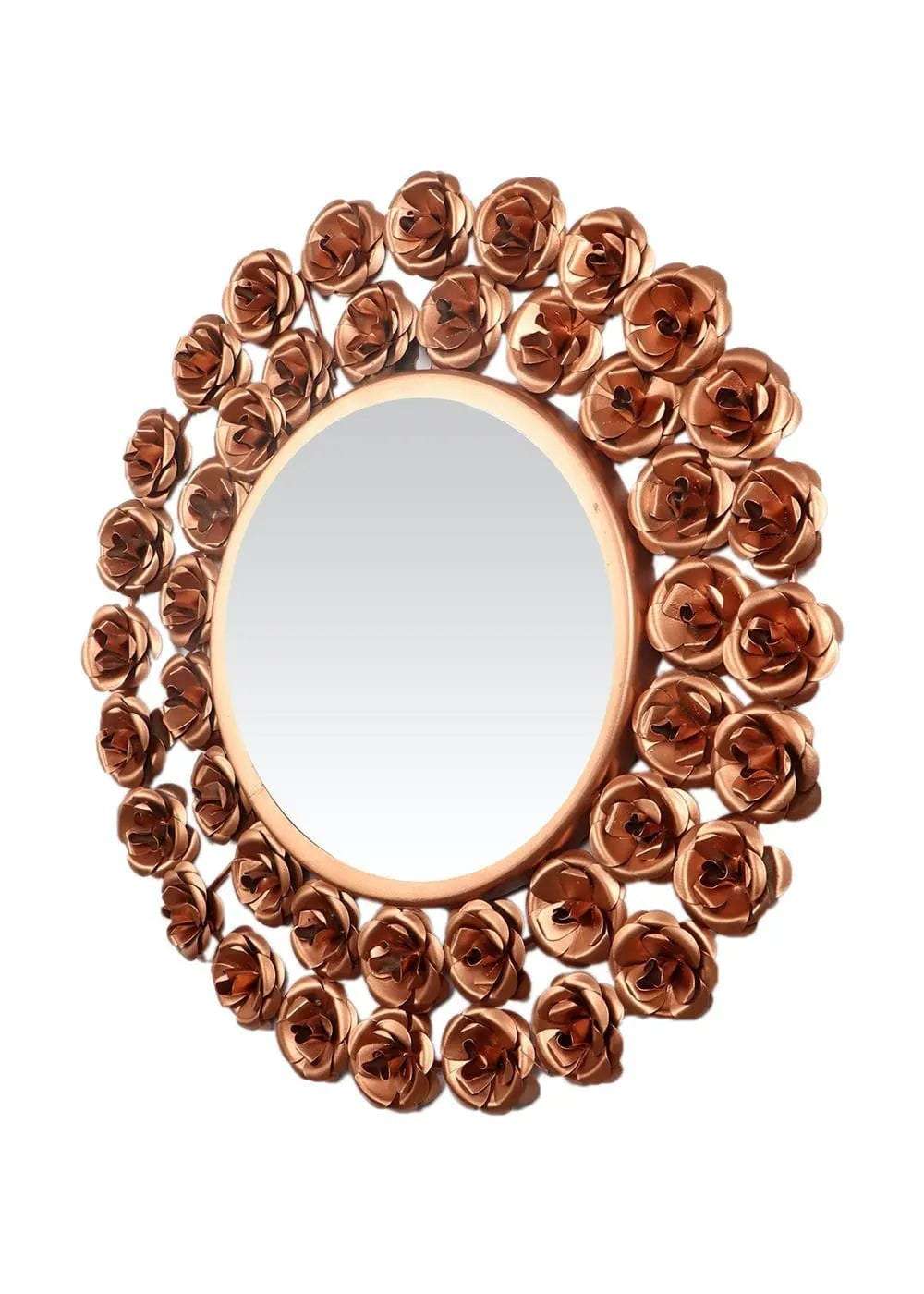 Rose Design Wall Mirror - Set of 2 Writings On The Wall Wall Mirror